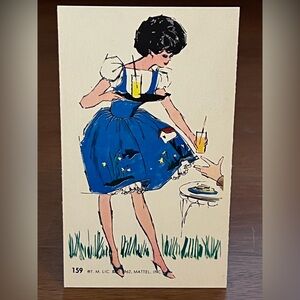 1962 Barbie Dynamic Toy Jumbo Trading Card #159